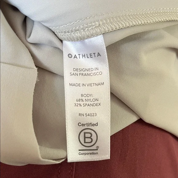 Athleta Women's Cosmic High Low Skirt Gray M EUC - Picture 4 of 5